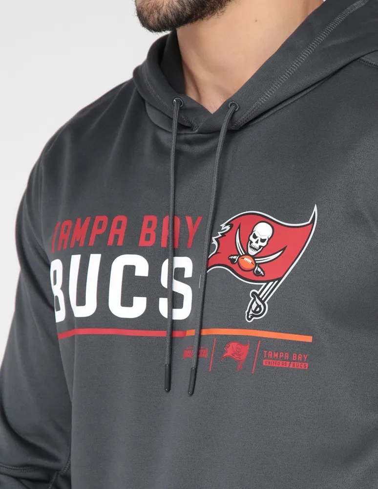 Sudadera Nike con capucha estampada Tampa Bay Buccaneers para hombre