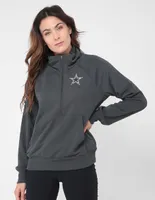 Sudadera Nike con cierre Dallas Cowboys para mujer