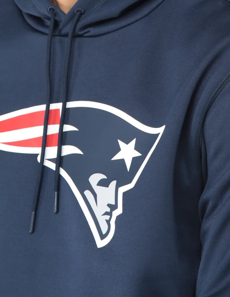 Sudadera Nike con capucha estampada New England Patriots para hombre