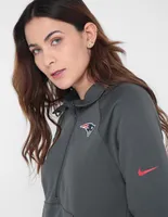 Sudadera Nike con cierre New England Patriots para mujer