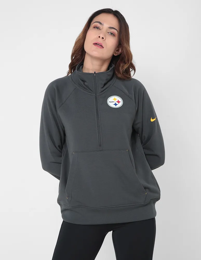 Sudadera Nike con bolsas Pittsburgh Steelers
para mujer