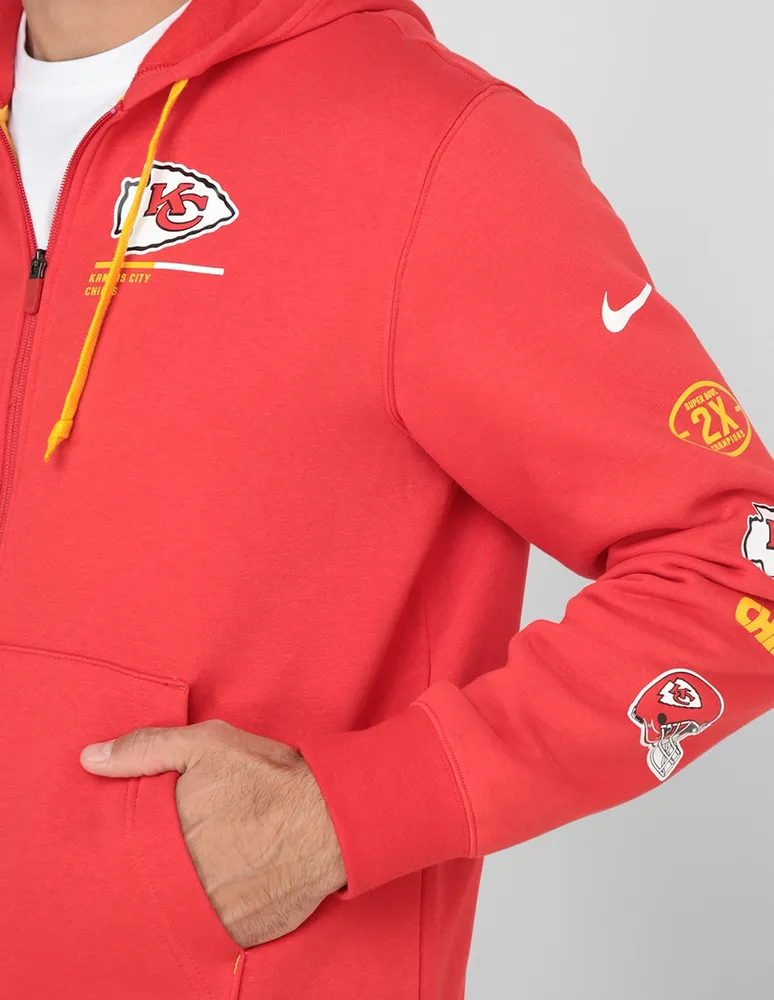 Sudadera Nike con capucha Kansas City Chief para hombre