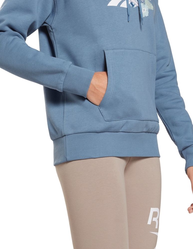 Sudadera Reebok con capucha y bolsas para mujer