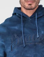 Sudadera New Era con capucha estampado tie dye para hombre