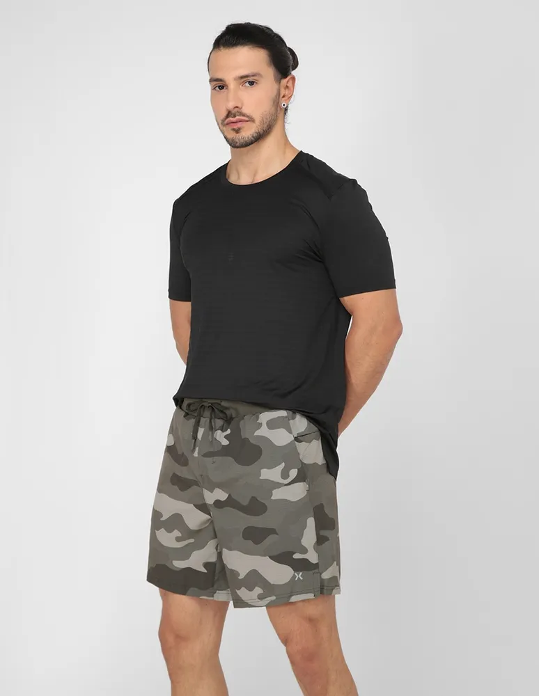 Short con bolsa oculta X-10 para correr hombre