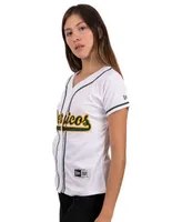 Jersey Pericos de puebla New Era para mujer