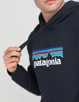 Sudadera Patagonia con capucha estampado logo unisex