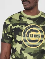 Playera deportiva New Era Chicago Cubs para hombre