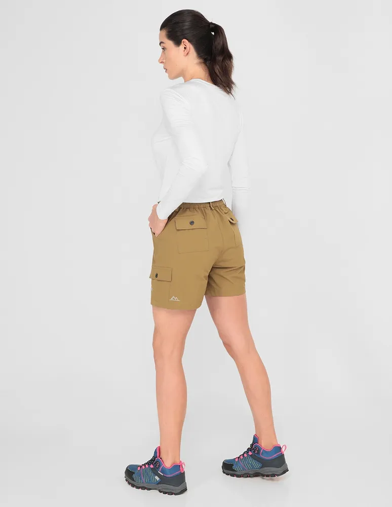 Short con bolsillos X10 Outdoor para montañismo mujer