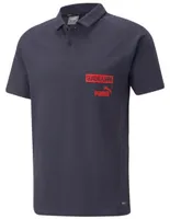 Playera tipo polo Puma estampado logo para hombre