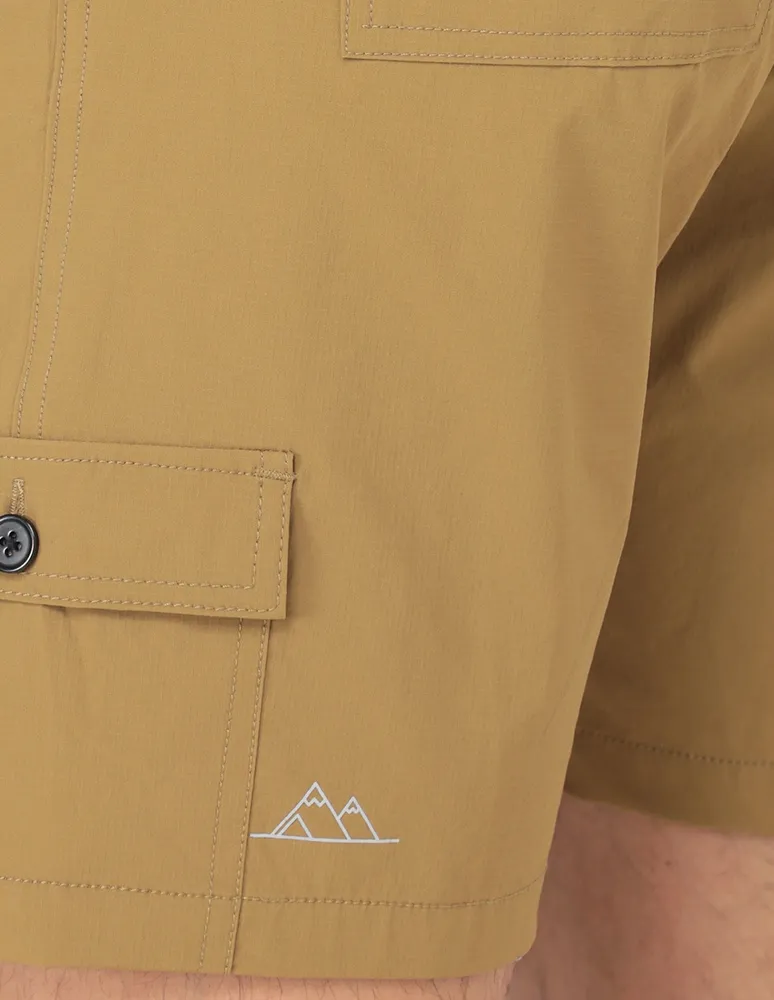 Short con bolsillos X10 Outdoor para montañismo hombre