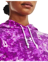 Sudadera Under Armour con capucha estampado tie dye para mujer