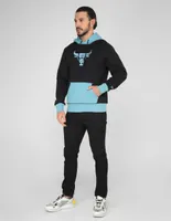 Sudadera New Era con capucha estampado logo para hombre