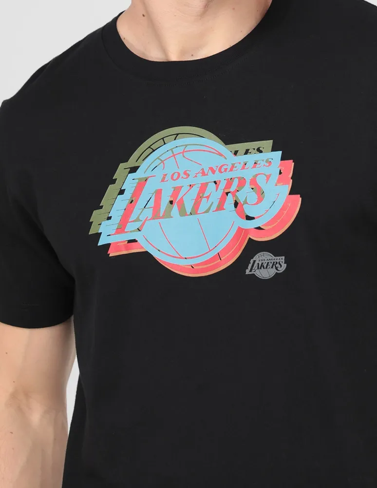 Playera deportiva New Era Los Angeles Lakers para hombre