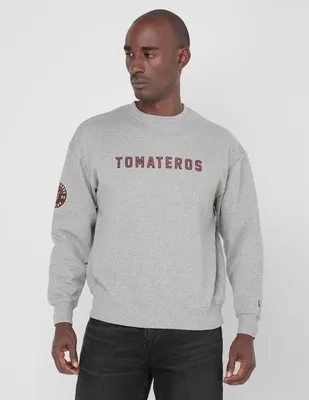 Sudadera New Era estampado jaspeado Tomateros de Culiacán para hombre