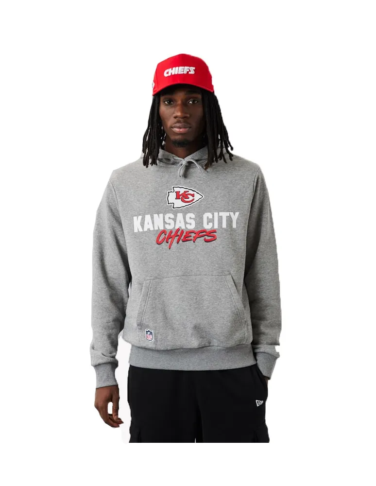 Sudadera New Era con bolsas estampado logotipo Kansas City Chiefs para hombre