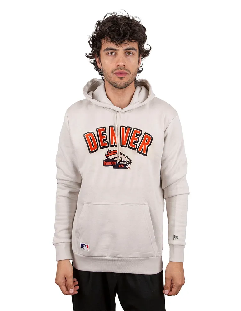 Sudadera New Era con bolsas Denver Broncos para hombre