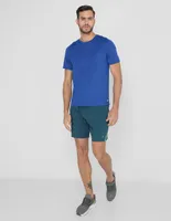 Short con bolsillos X-10 para correr hombre