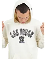 Sudadera New Era capucha y bolsa estampado logo Las Vegas Raiders para hombre
