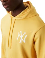 Sudadera New Era con capucha y bolsa estampado logo York Yankees para hombre