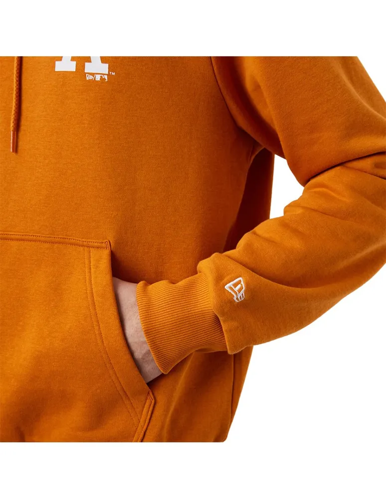 Comprar Sudadera Sin Capucha Hombre New Era MLB LA Dodgers Naranja