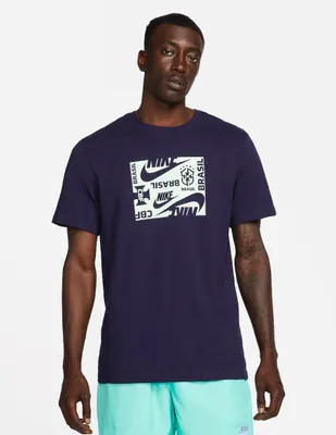 Playera deportiva Nike Brasil para hombre