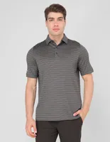 Playera tipo polo Callaway estampado a rayas para hombre