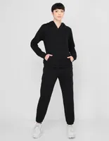 Conjunto pants straight X-10 con jareta para mujer