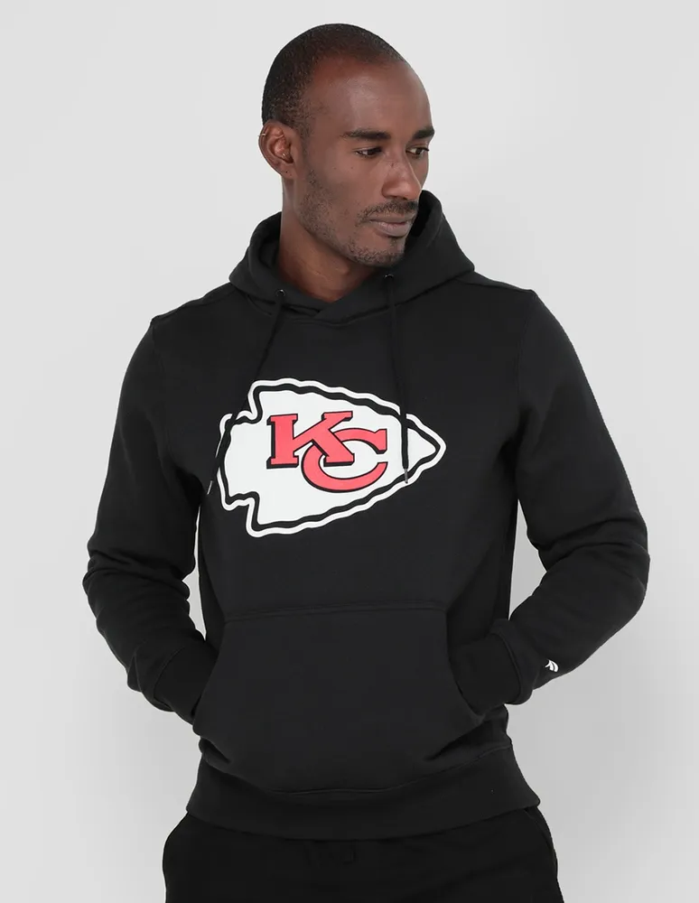 Sudadera Nike con capucha y bolsa estampado logo Kansas City Chiefs para hombre