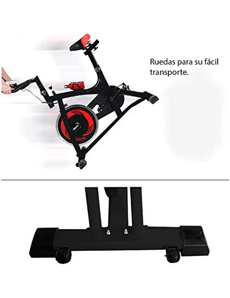 Bicicleta Fija Centurfit Para Spinning Negra 6 Kg