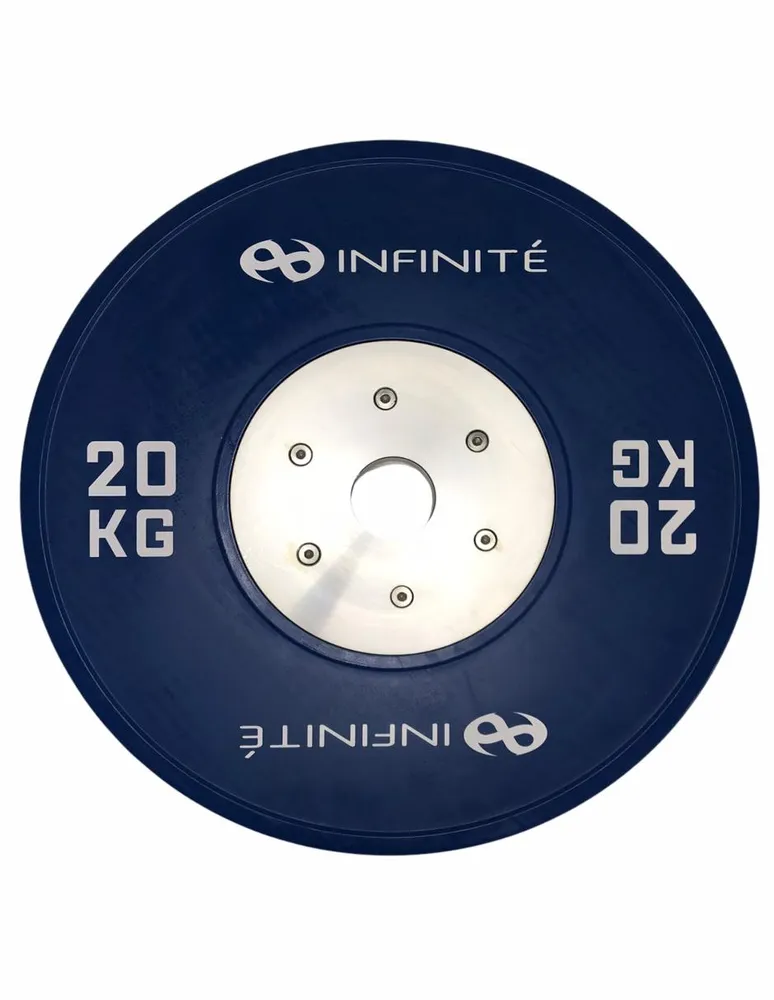 Par de Discos Infinité de Goma 2.5 kg 28 mm. Mod. IF-28/2