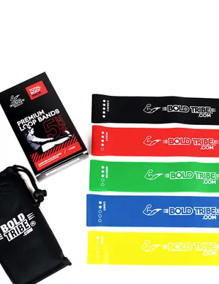 Set de bandas de resistencia Bold Tribe mini bands