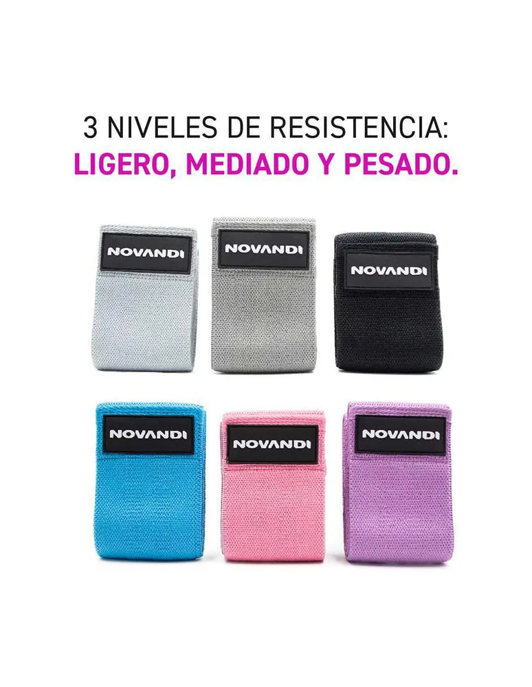 Bandas de resistencia Novandi