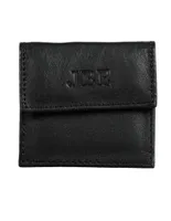 Cartera JBE de piel negra