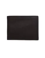 Cartera Hickok piel negra