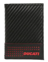 Cartera Ducati piel texturizada