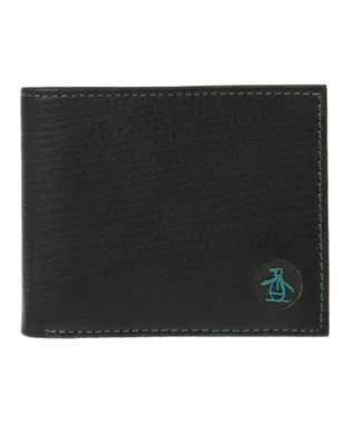 Cartera Original Penguin piel negra