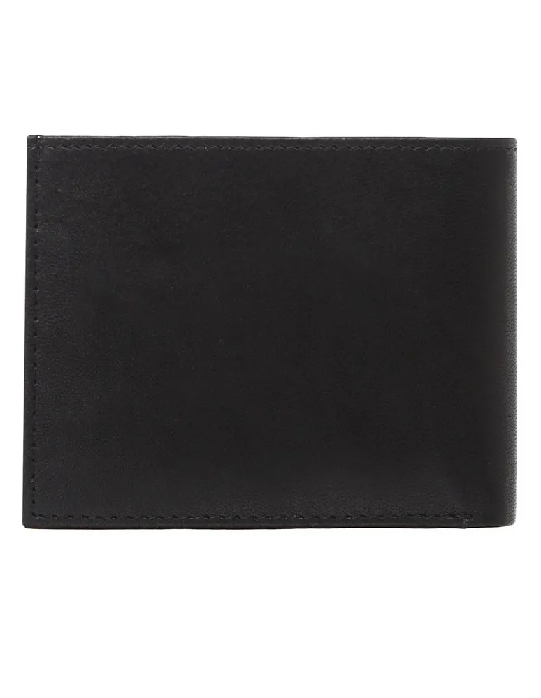 Cartera Perry Ellis piel negra