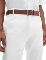 Cinturón Calvin Klein de piel para hombre
