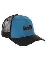 Gorra visera curva broche Levi's Trucker para hombre