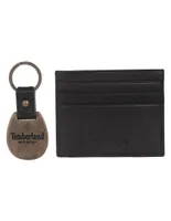 Tarjetero Timberland de piel para hombre