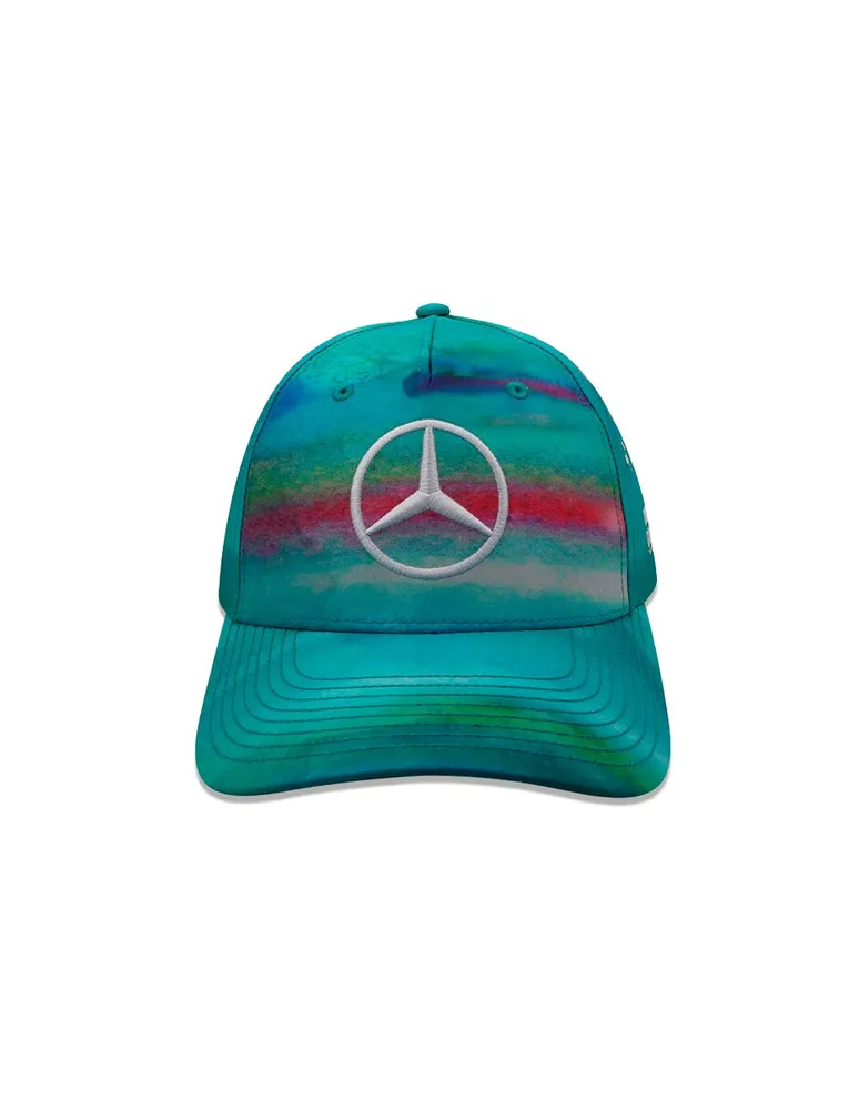 Gorra visera curva snapback Mercedes Benz para hombre