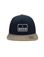 Gorra visera curva snapback Hurley para hombre