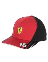 Gorra visera curva snapback Ferrari Scuderia para hombre