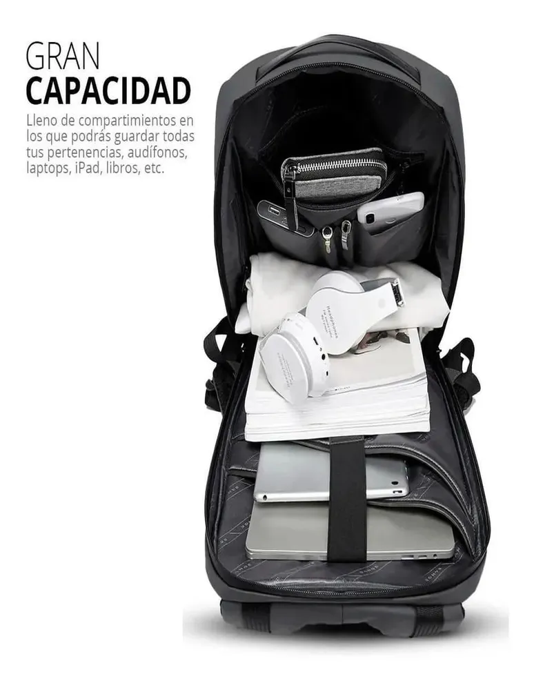 Mochila antirrobo Lab.G impermeable para hombre