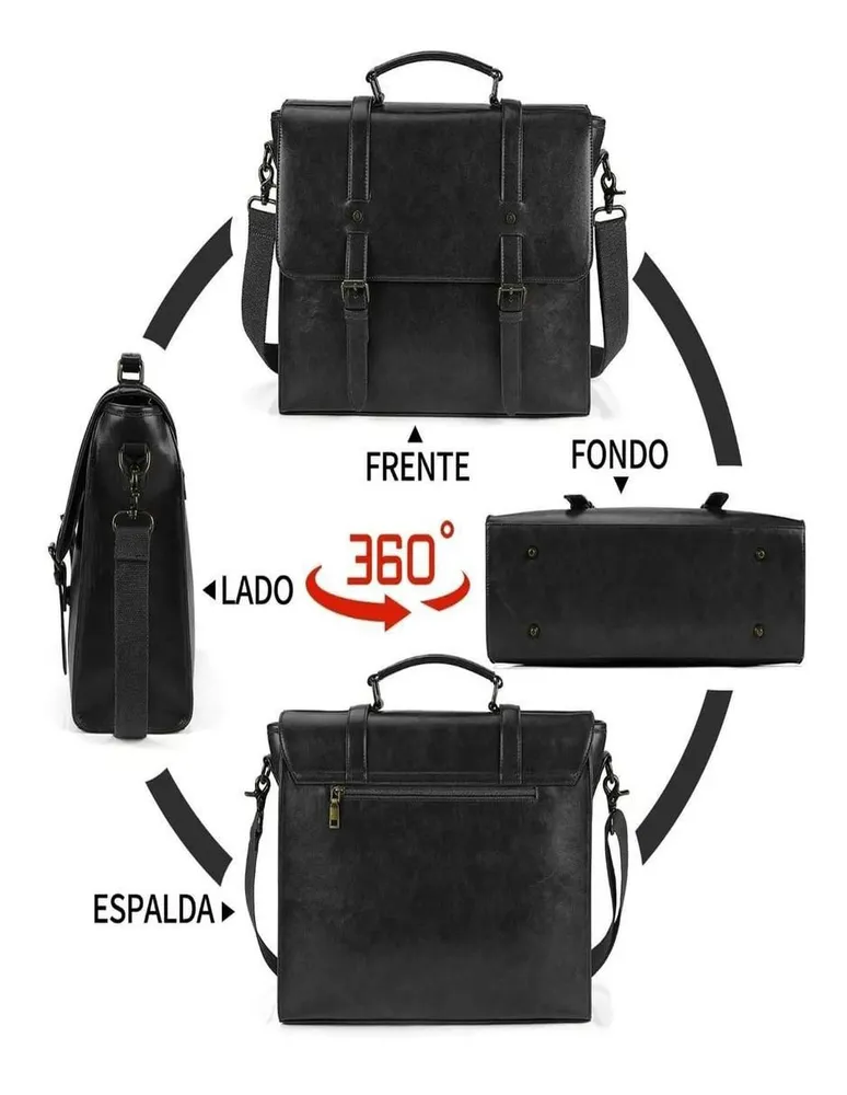 Portafolio Lab. G de cuero para hombre