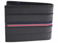 Cartera Tommy Hilfiger piel negra logotipo