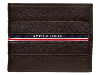 Cartera Tommy Hilfiger piel café