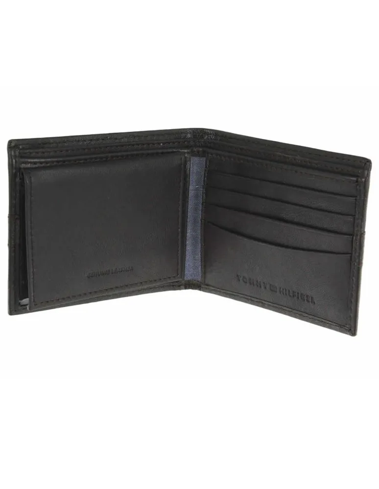 Cartera Tommy Hilfiger piel negra