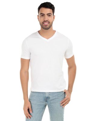 Playera cuello V para hombre